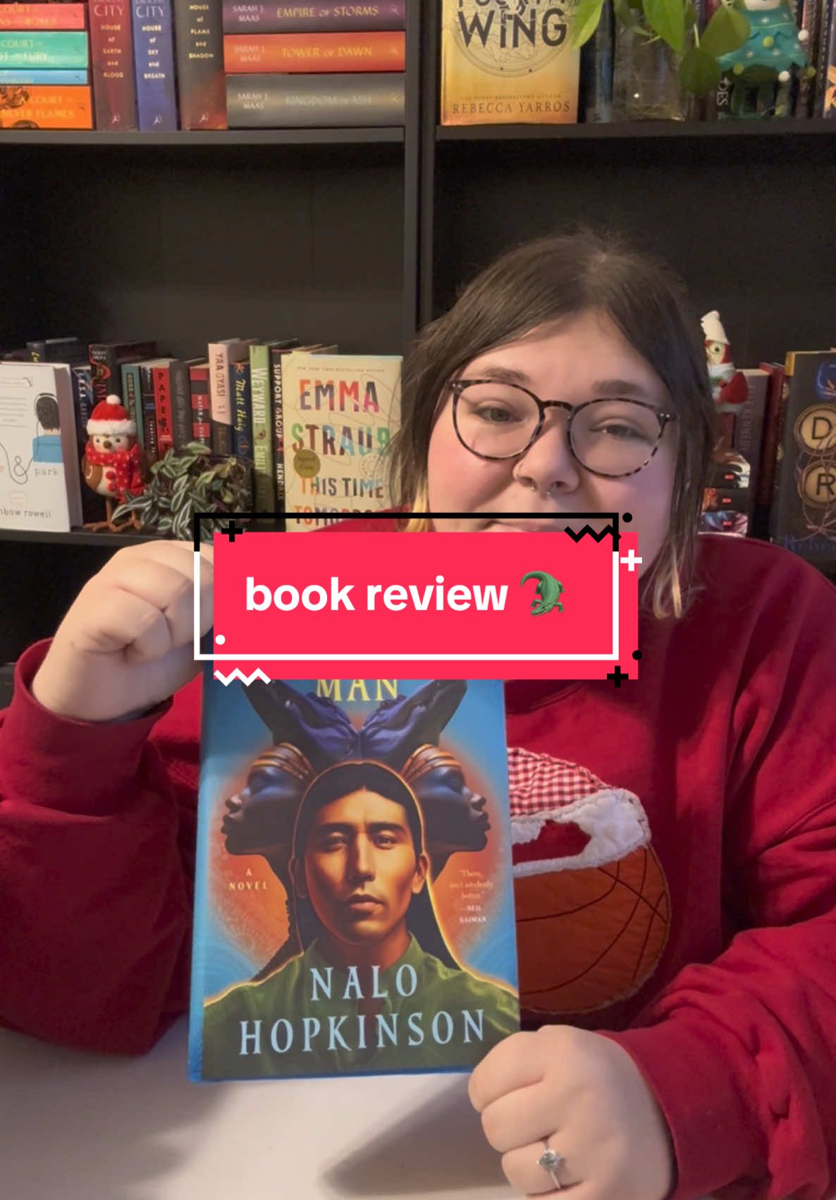 Thank you @Saga Press Books 🛸🧙🏿‍♀️🔪 #sagasayscrew for sending me this book to review! I loved it! #BookTok #booktoker #booktokfyp #fyp #bookish #bookishtiktok #bookrecommendations #blackheartman #nalohopkinson #bookreview #diversifyyourbookshelves 