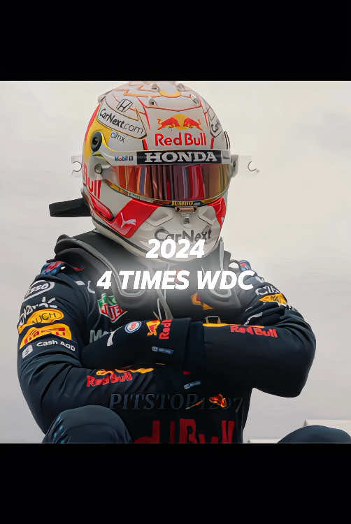 4 times WDC 🔥👀😮‍💨#F1 #fyp #foruyou #viral #maxverstappen 