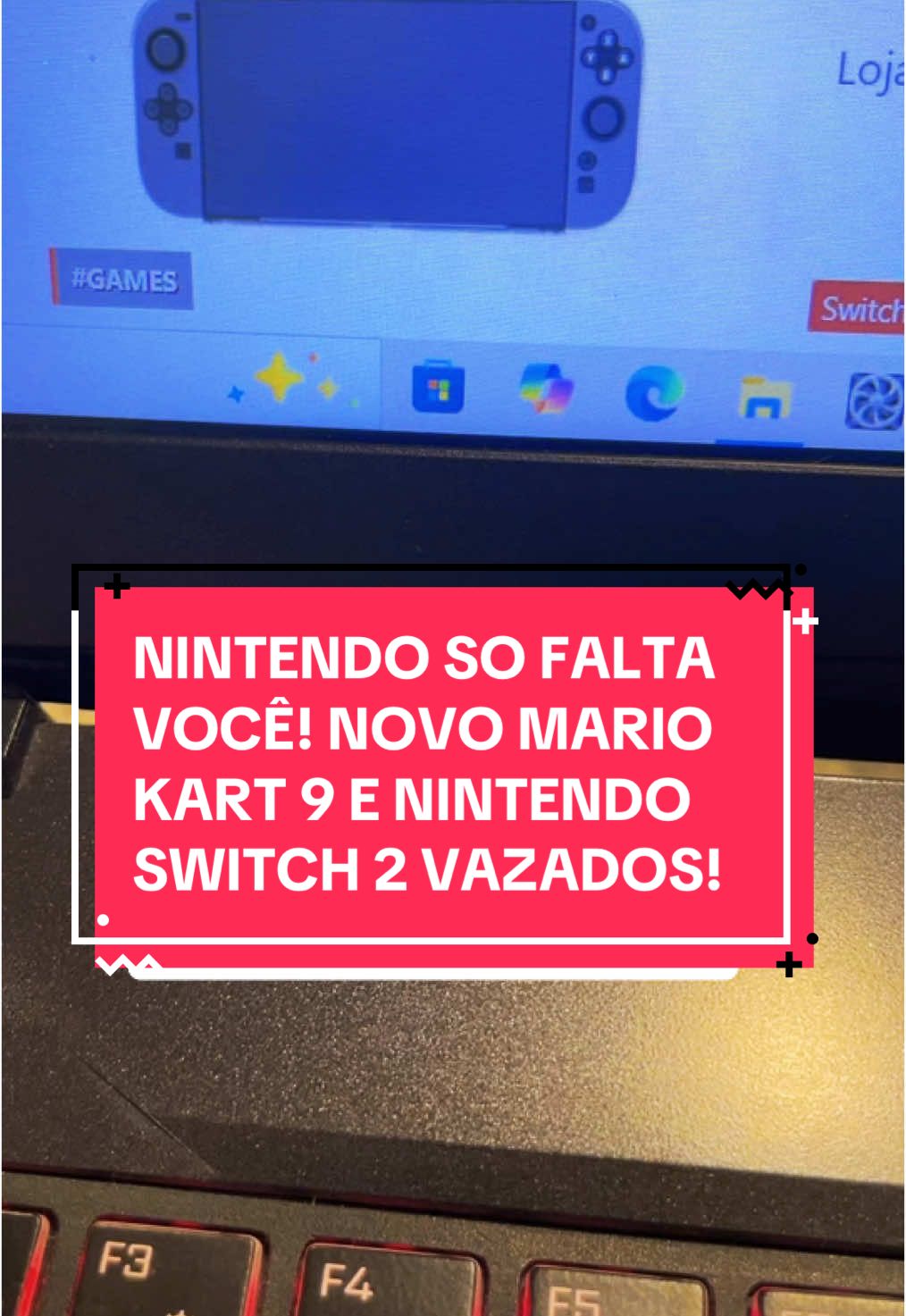 NINTENDO SO FALTA VOCÊ! NOVO MARIO KART 9 E NINTENDO SWITCH 2 VAZADOS! #alancleber #alanclebergames #game #games #gamers #gamegirl #seabriuroda #fy #foryou #pc #pcgaming #pcgamer #free #ps4 #ps5 #xbox #xboxsx #nintendoswitch #steam #epic #epicgames #jogos #you #uhd630 #epic #GamingOnTikTok #thunderkeys #amazongaming #jogomisteriosoepicgames #jogomisteriosodaepicgames