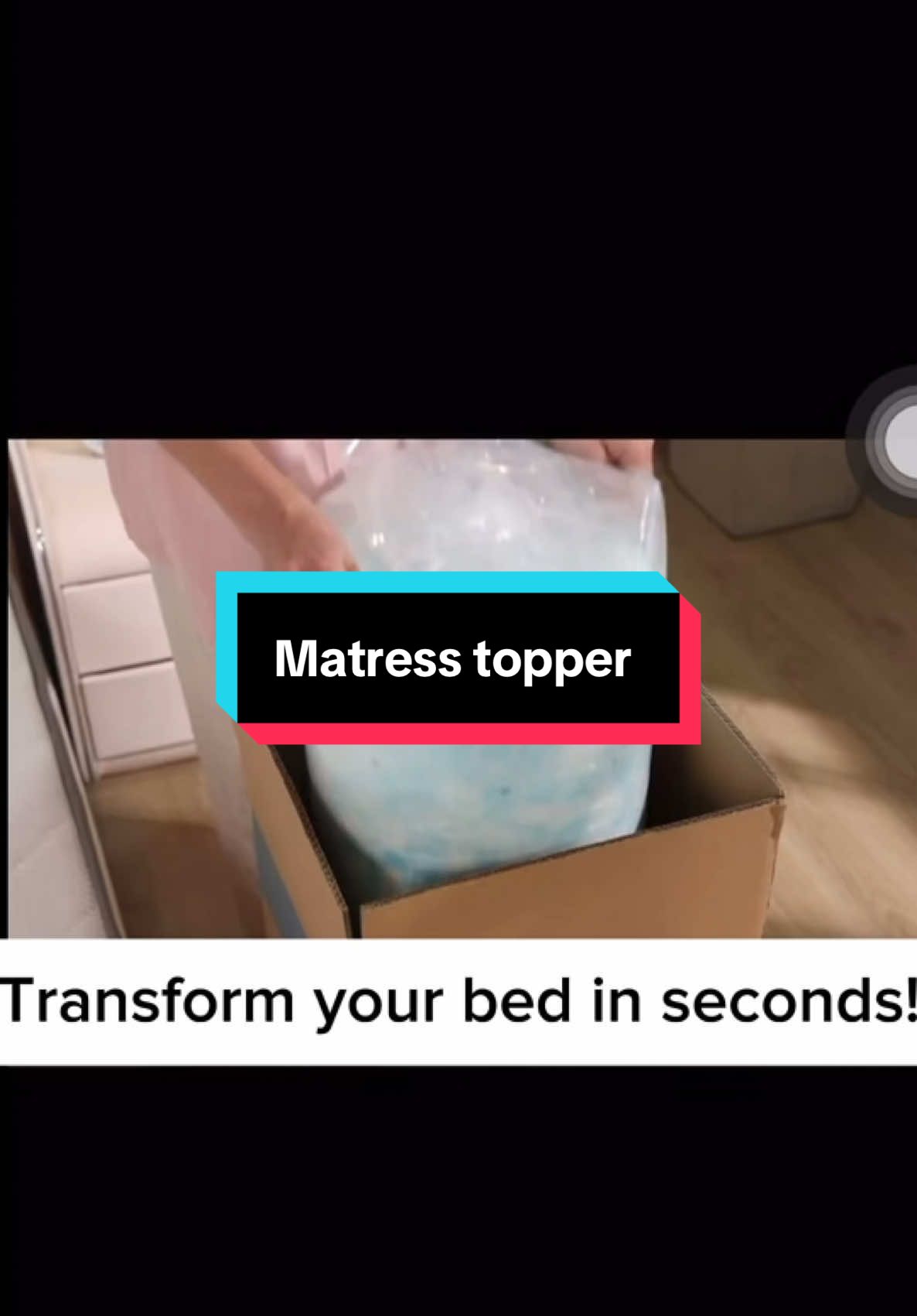 Transform your bed, transform your sleep! 💤✨ #MattressTopper #SleepGoals #ComfyLife #BedroomUpgrade #SleepHacks #BetterSleep #TikTokFinds #HomeEssentials #SleepComfort