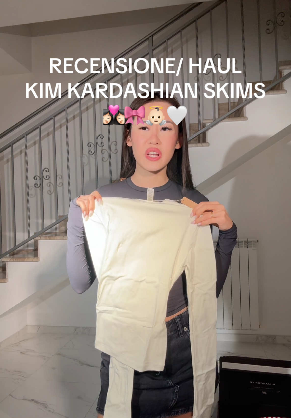 bellissime eh, tranne il prezzo 😭🥹 #kimkardashian #skims #haul #outfit #review 