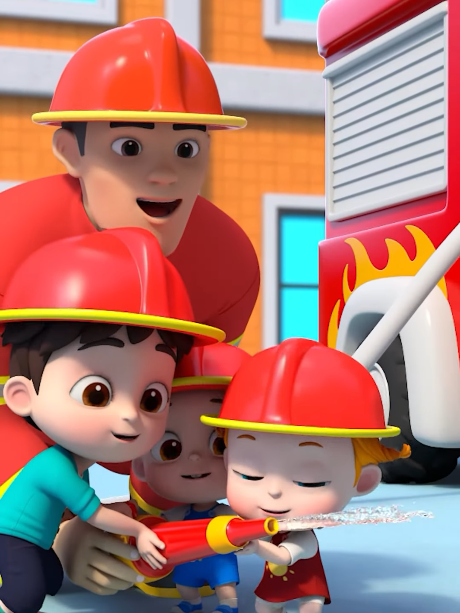 Firefighter Finger Family Song ｜ Kids Songs & Nursery Rhymes ｜ LiaChaCha #foru#fyp #babysong #rhymes #kids #kidstiktok #nursery #liachacha #viral_video #trendingvideo #growmyaccount #firefighter #childrensongs