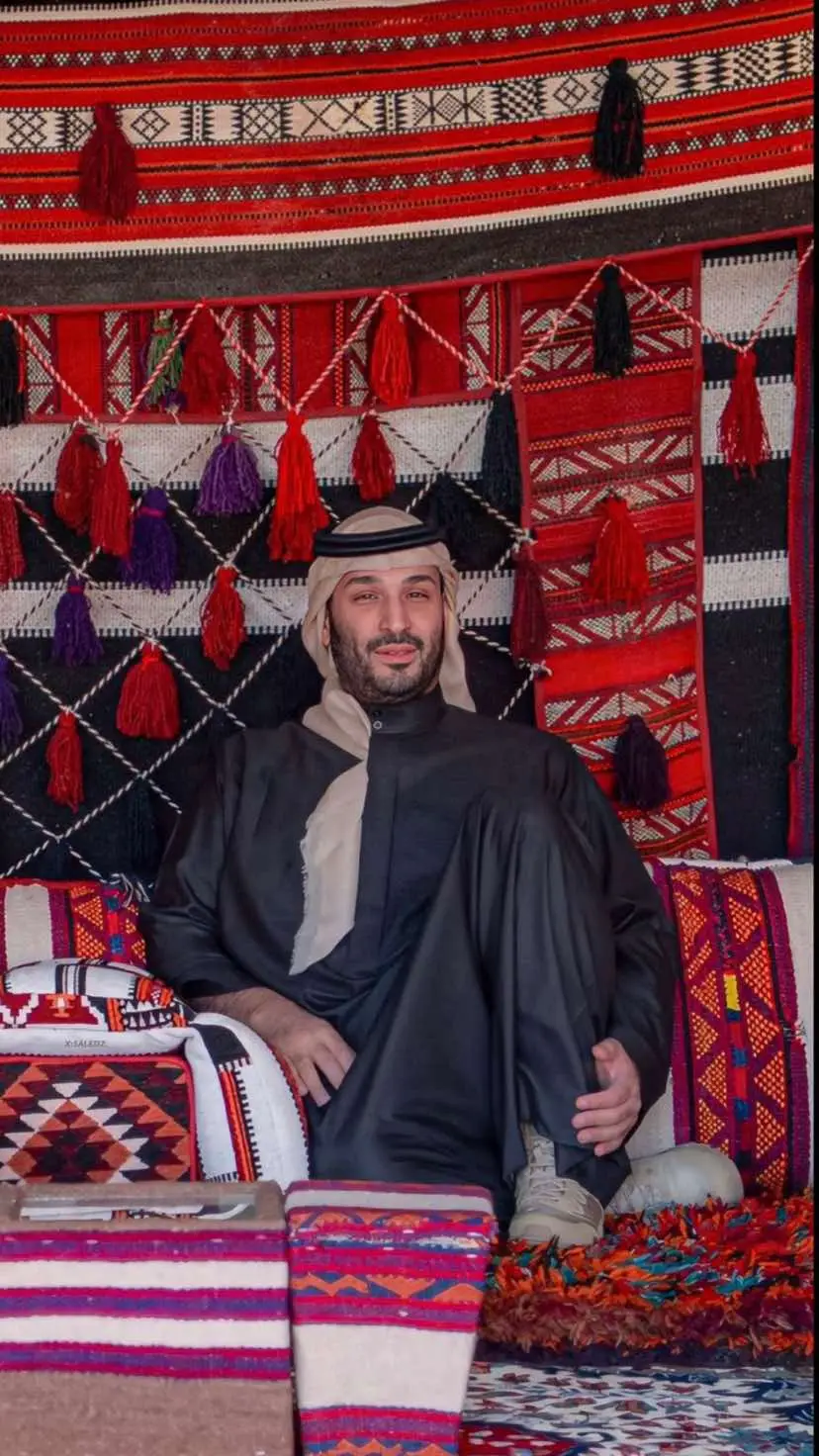 الامير محمد بن سلمان في الخيمه الشتويه عسي عمره طويل يخليه لنا ان شاءالله 🇸🇦🇸🇦#اليوم_الوطني_السعودي_٩٤ #كاس_العالم_2034🇸🇦 #الامير_محمد_بن_سلمان_ال_سعود #هاذا_السعودي_فوق_فوق🇸🇦 #الملك_سلمان_بن_عبدالعزيز_الله_يحفظه 