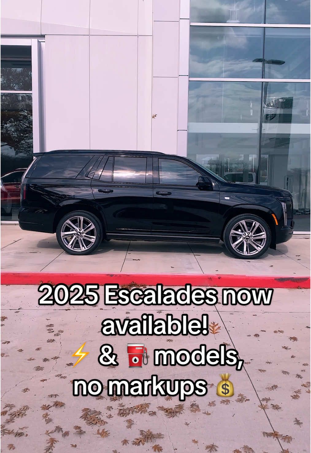 2025 Cadillac Escalades have landed! No markups, gas or EV, ship anywhere 🤝  #cadillac #escalade #luxurycars #luxurylife #cartok