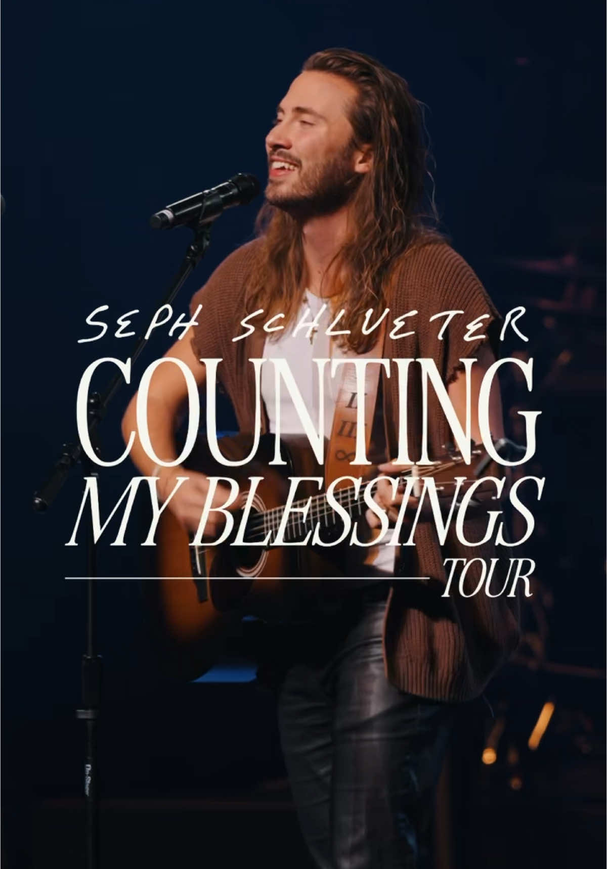 I’m so excited for these nights! Its going to be a sweet time of worship to the God that has blessed each and every one of us! We’d love for you to be in the room! 🎫 Tickets are LIVE now at sephschlueter.com  #tour #worship #countingmyblessings #sephschlueter #jesus #church #travel #tickets #availablenow 