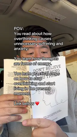 Want to stop overthinking?