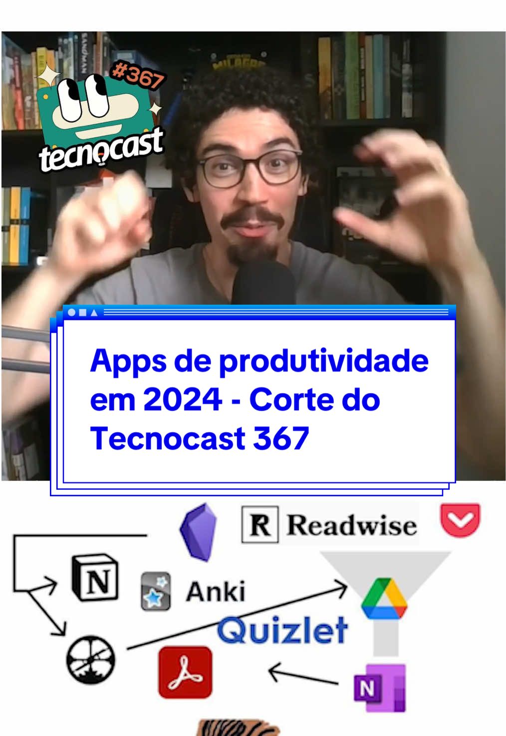 O chamou a nossa atenção em 2024? 🤔 👉 No Tecnocast 367, compartilhamos o que mais curtimos em tecnologia nesse ano, incluindo apps de organização, séries de ficção cientifica e até shows turbinados por realidade aumentada 🔥 🎧 Aperta o play e vem com a gente! #Tecnocast #Notion #OneNote #Obsidian