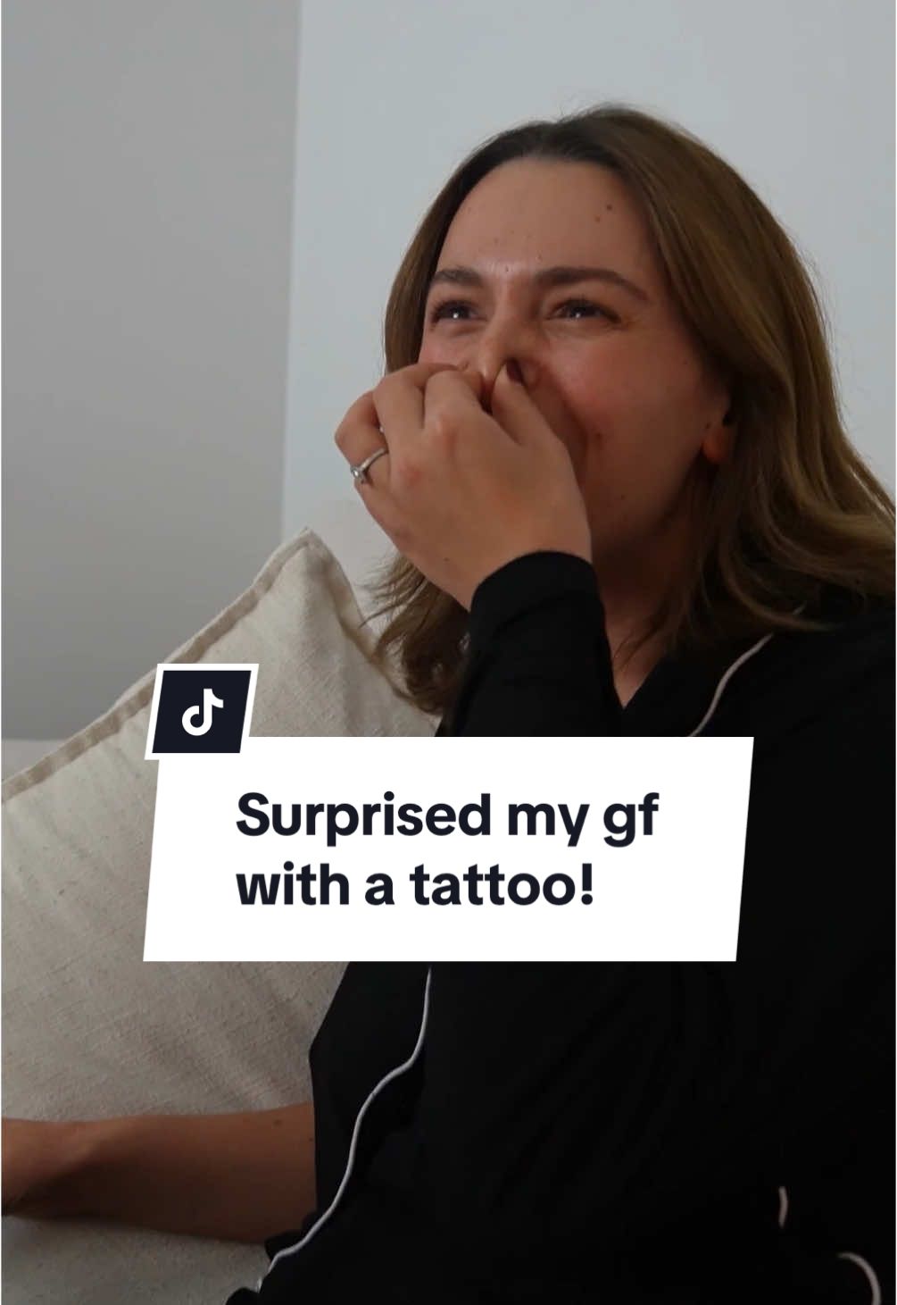 Surprised my girlfriend with a tattoo! 😅