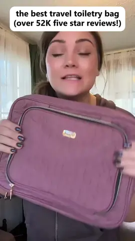 I really love my new travel toiletry bag! ✨#ToiletryBag #TravelEssentials #PackingMadeEasy #TikTokShopping #bag #fyp #tiktokbag #travel #fyppppppppppppppppppppppp 