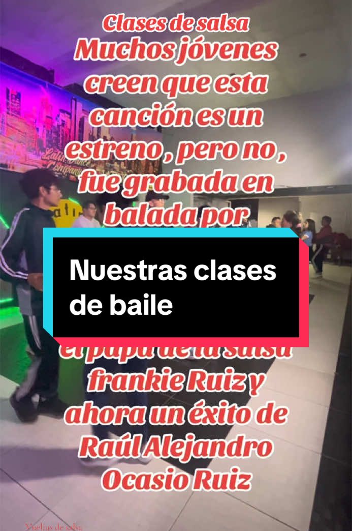 Un poco de historia de algunas melodias de salsa  #salsa #bailando #clasesdebaile #entrenando #bailalo #baila #bailandosalsa #pasos #fiesta 