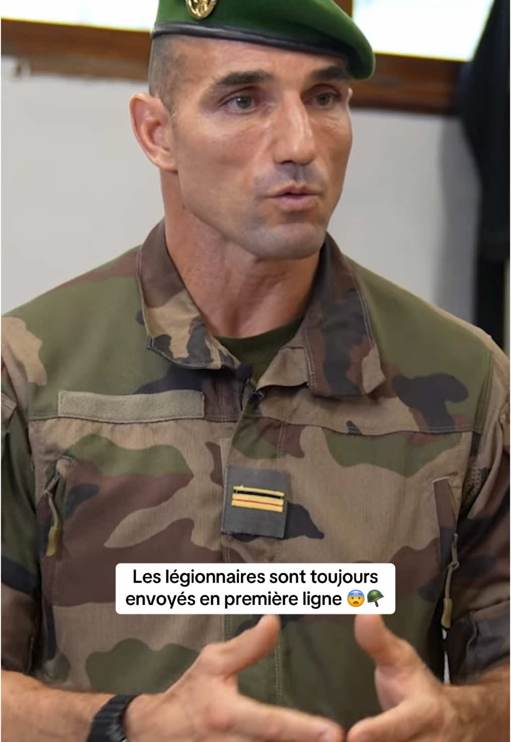 Ce sont les premiers envoyés en cas de non retours ! #legionetrangere #majorgerald 