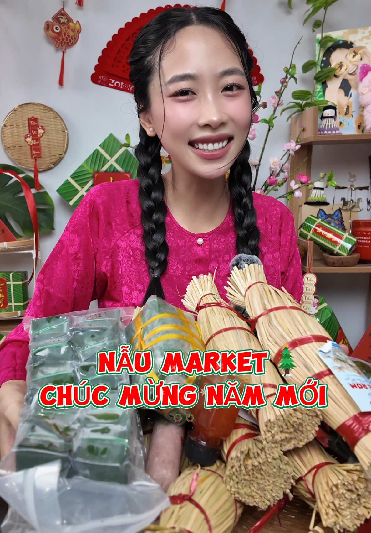 TRÉ BÌNH ĐỊNH CỦA NẪU MARKET ĐÃ SẴN SÀNG CHÀO TẾT RỒI, MỌI NGƯỜI ĐÃ SẴN SÀNG CHƯA NÈ ^^ #trebinhdinh #tretron #naumarket 