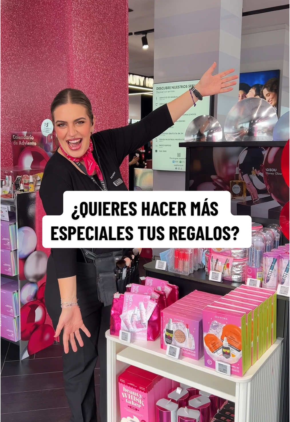 ¡Haz más especiales tus regalos con todos nuestros servicios!💕 Sorprende a los que más quieres esta Navidad.  #sephora #sephoraspain #navidadentiktok #giftideas #regalos #ideasderegalos #beauty 