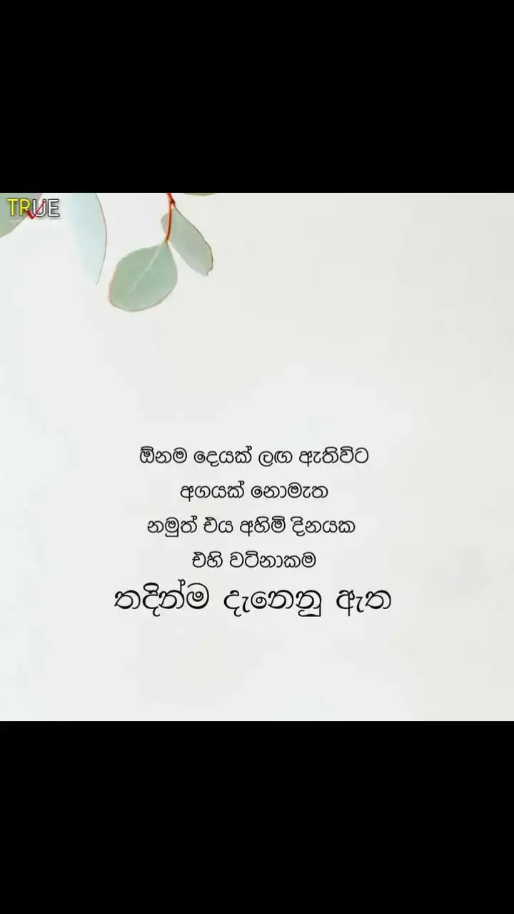 ආදරයක් වටිනාකමක් නැති තැන් වලින් ඈත් වෙන්නම වෙනවා... නැතිනම් වෙන්නේ මානසික පිස්සෙක් වෙන එක... #😔💔🥀 # #Dilru #