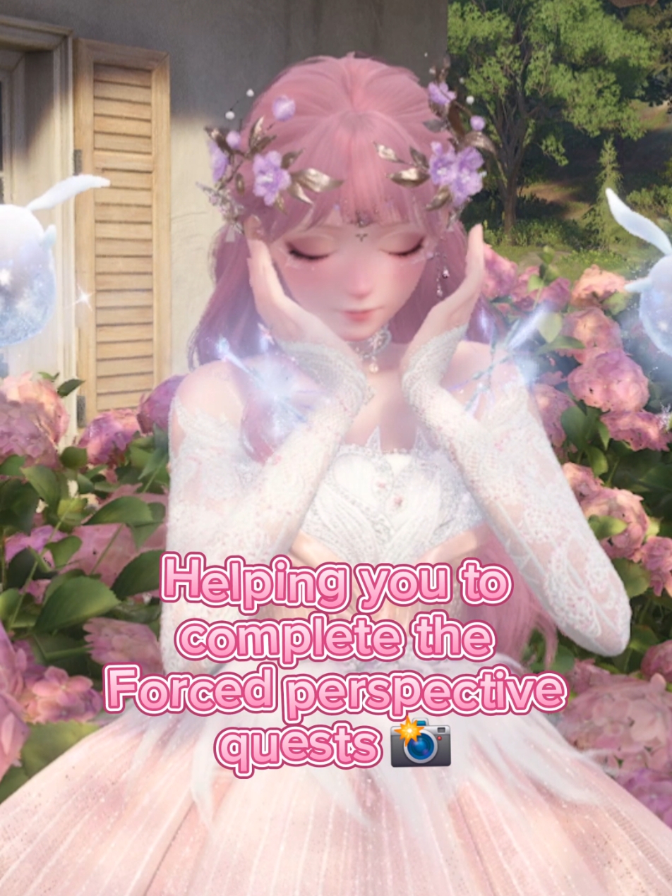 #GUIDE : Infinity Nikki - Forced Perspective Quest 📸 Part 2 ! They're super fast to do and gives you materials to get more poses / filters and lightning effects ✨️ #infinitynikki #nikki #guide #fashion #openworld #pictures #tips #help