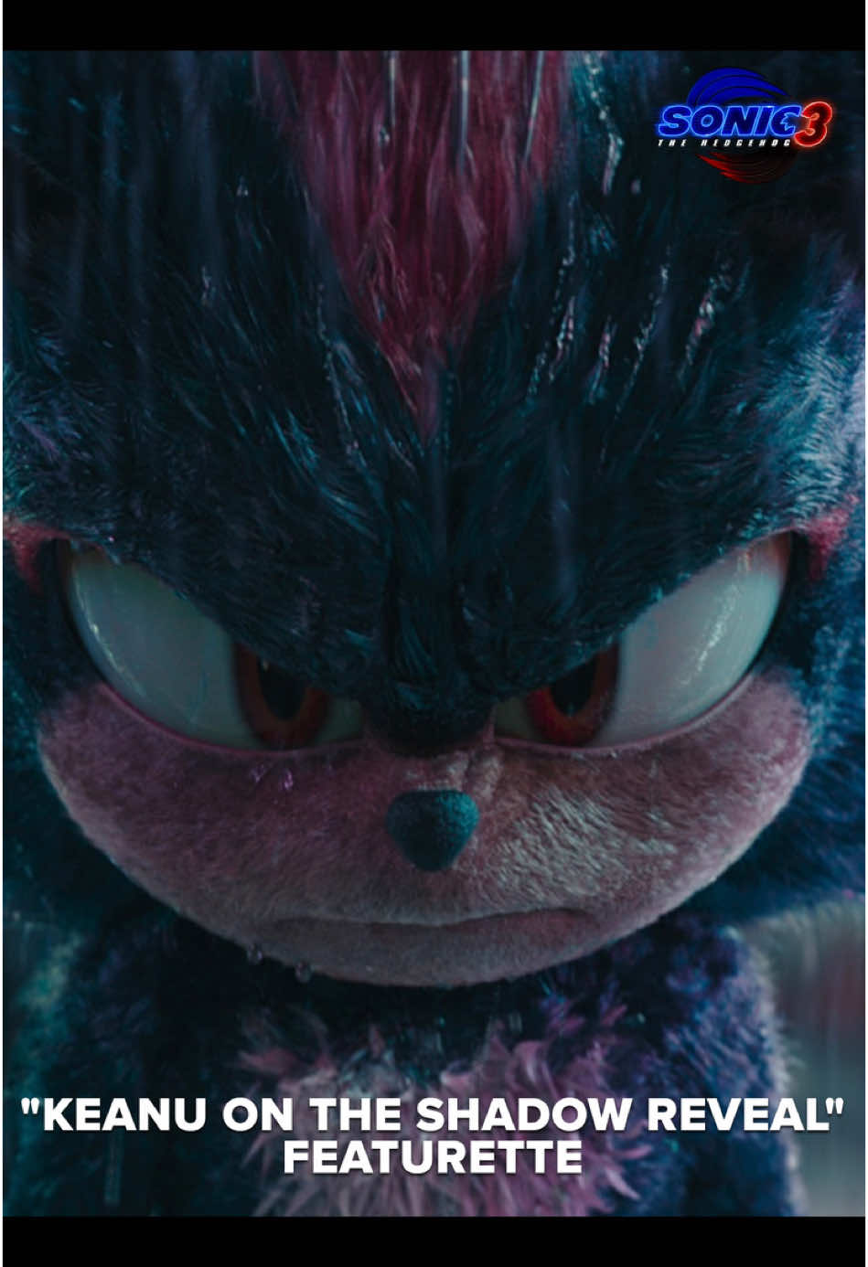 The Ultimate Lifeform. #KeanuReeves discusses the pressures of playing Shadow in #SonicMovie3 - in theatres TOMORROW.