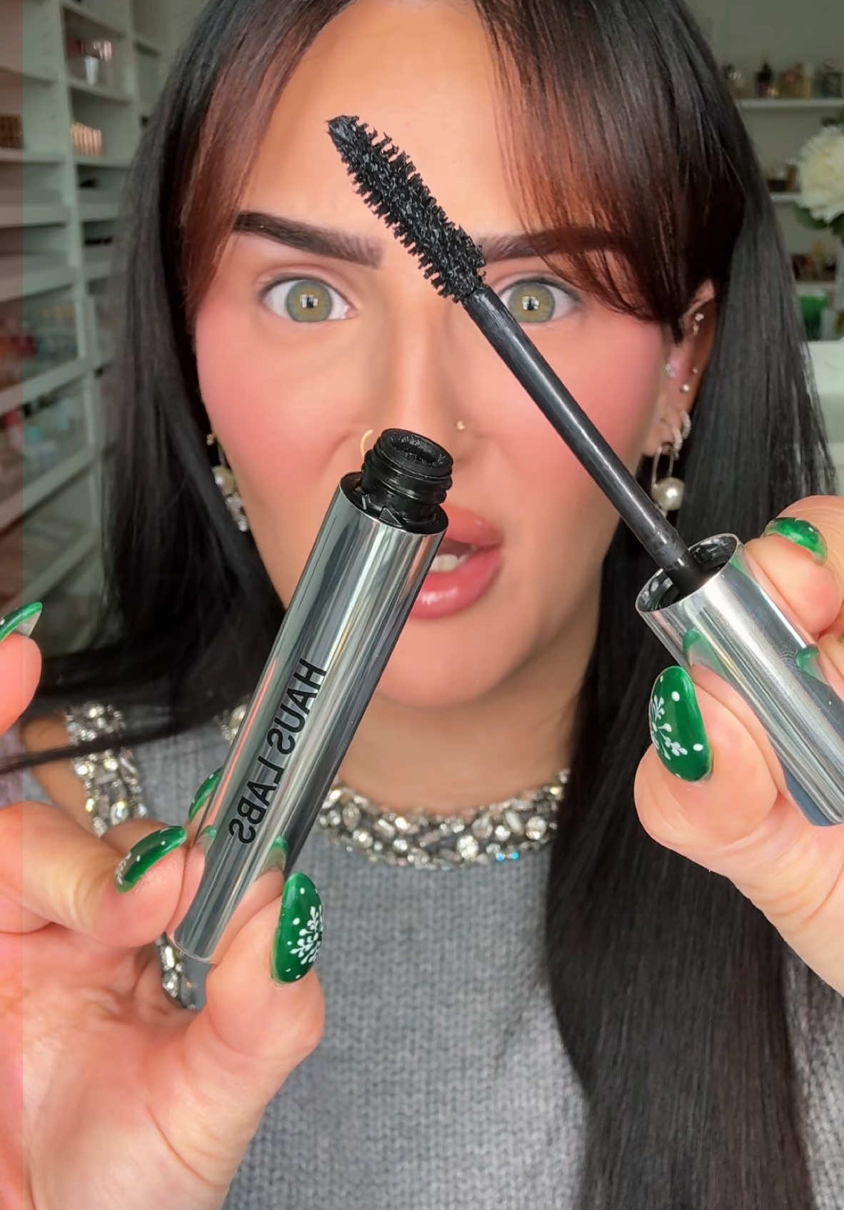 I HAVE A FUNNY FEELING MISS GAGA IS ABOUT TO BREAK THE INTERNET WITH THIS NEW @Haus Labs by Lady Gaga mascara…. even more than I did 😬 #HausLabsPartner #HausLabsMascara #HausLabs #LadyGaga #Mascara AD 