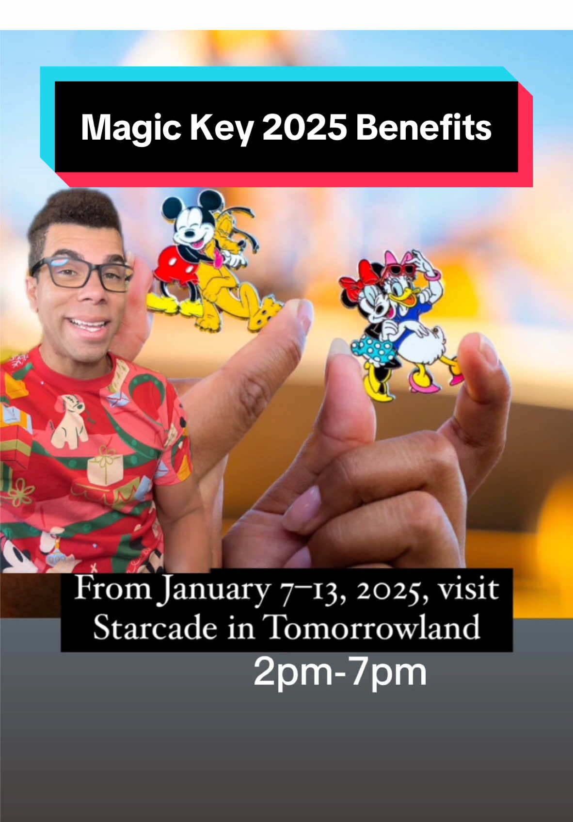 Disneyland Magic Key benefits have dropped with some cool perks for visiting in January #magickey #disneylandmagickey #magickeyholder #californiaadventure 