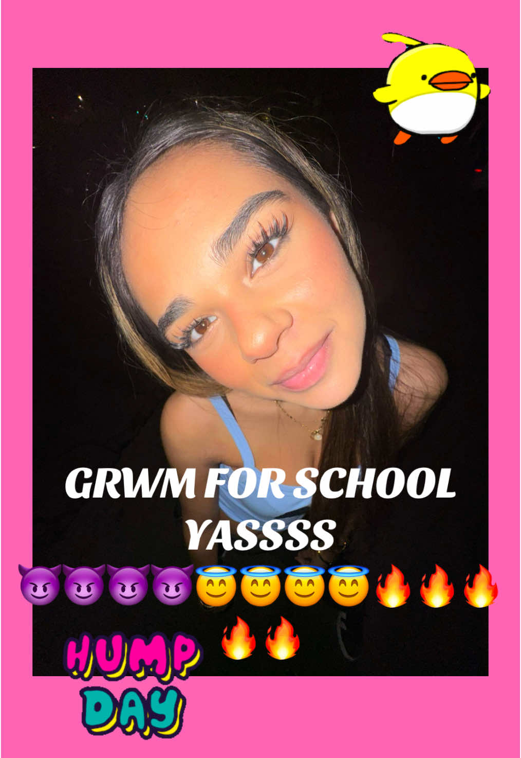 #grwm 😝😝😝😝🙌🙌🙌😈😈🤣🤣😇 