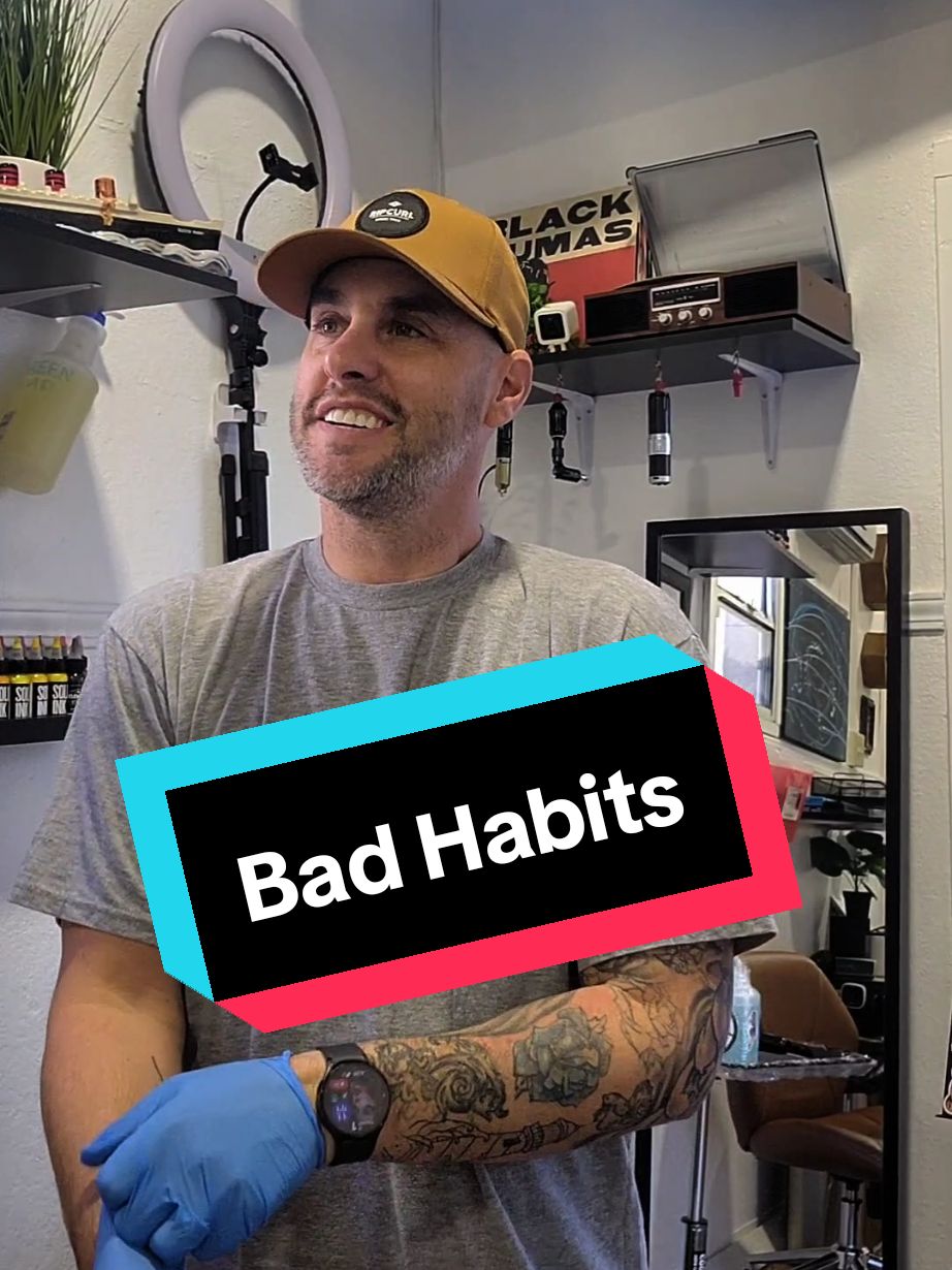 💮Don't do bad stuff 😠 💮Do good stuff instead 😇 💢BOOKING JANUARY 💢 #tattoos #for #veterans #army #navy #marines #nurses #teachers  #basketballtiktok #footballtiktok  #femininetattoos #flowertattoos 