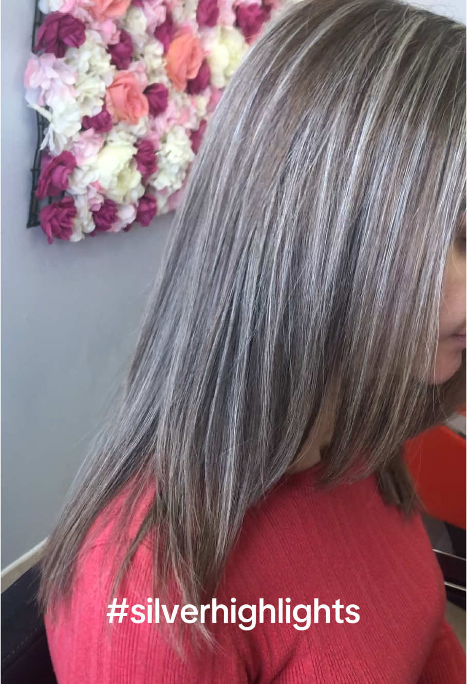 Beautiful hair #beautifulhair #silverhighlights #silverhair #healthyhair #maidstonekent