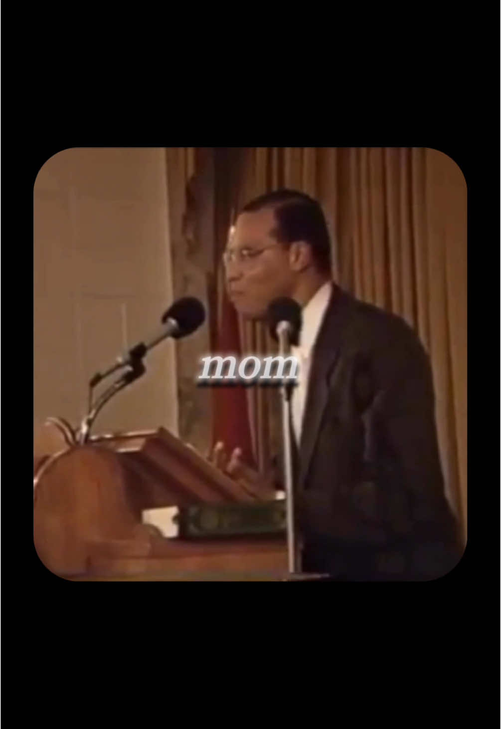 Full Lecture (YouTube): “Louis Farrakhan: The Problems In Relationships” (Delivered at the Final Call Building 11/13/1988)  #farrakhan #fyp #viral 