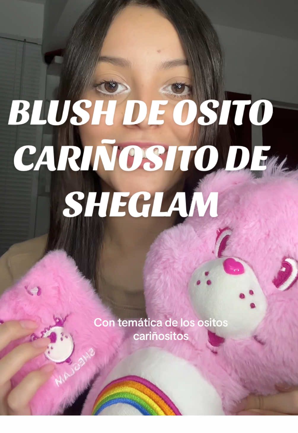 Blush de los ositos cariñositos de @SHEGLAM ESTA HERMOSO ESTE RUBOR!!!😍😍 #maquillaje #sheglamblush #blush #sheglamcollection #rubor 