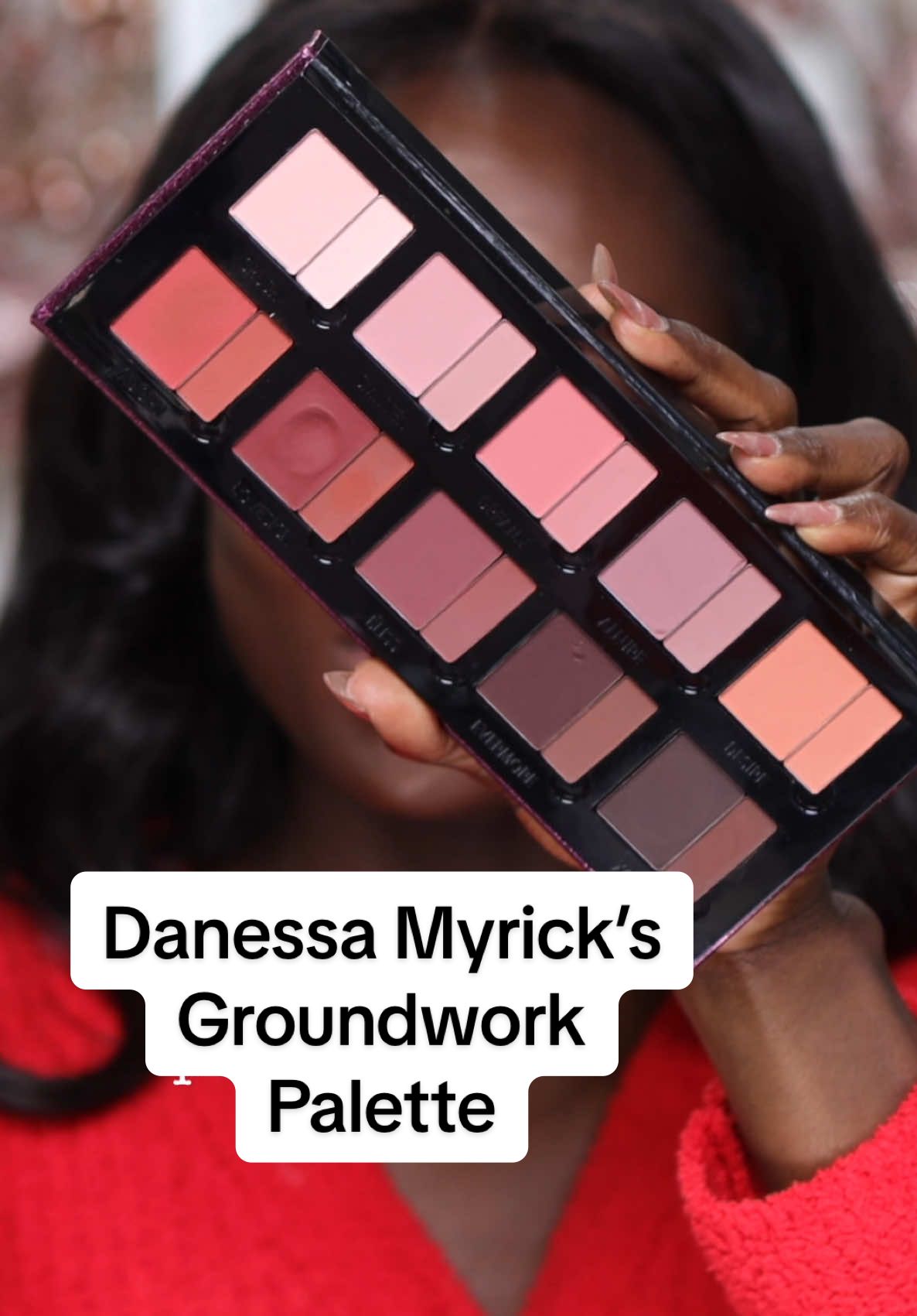 I had to restart my whole video half way through on the play button app! @DanessaMyricksBeauty Blooming Romance #eyeshadow #makeuptok #fyp #beauty 