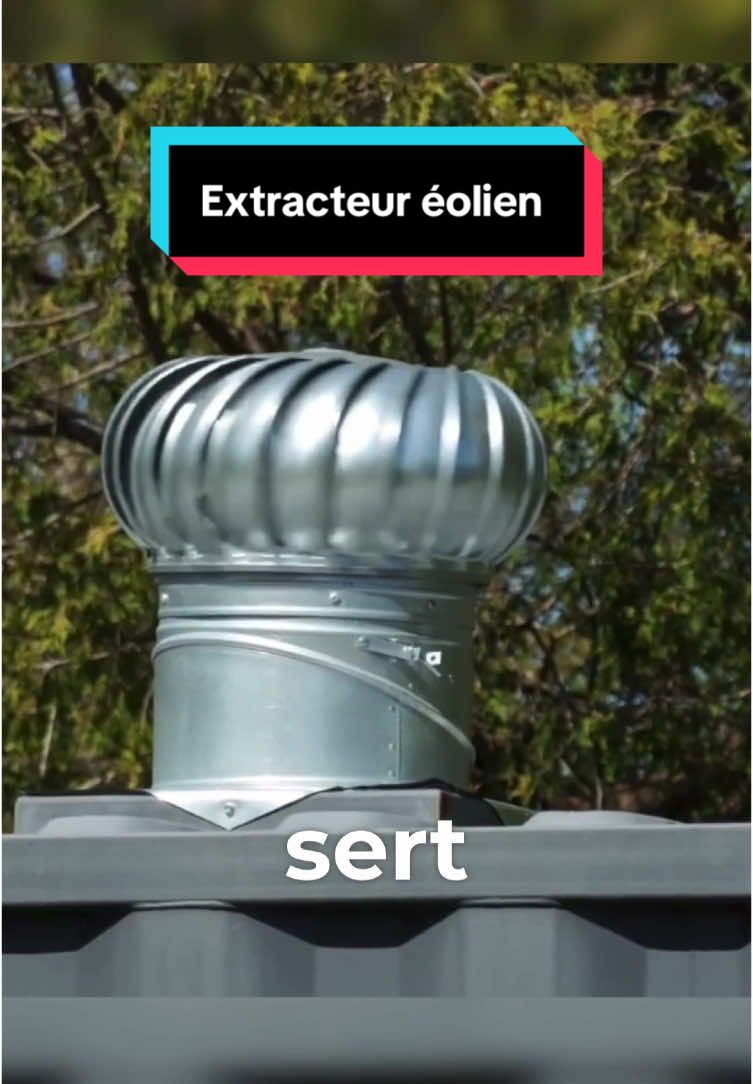 À quoi servent ces objets ronds sur les toits ? #lesaviezvous #apprendresurtiktok #ventilation  #ecologie #francetiktok #tendance #pourtoi #foryoupagе 