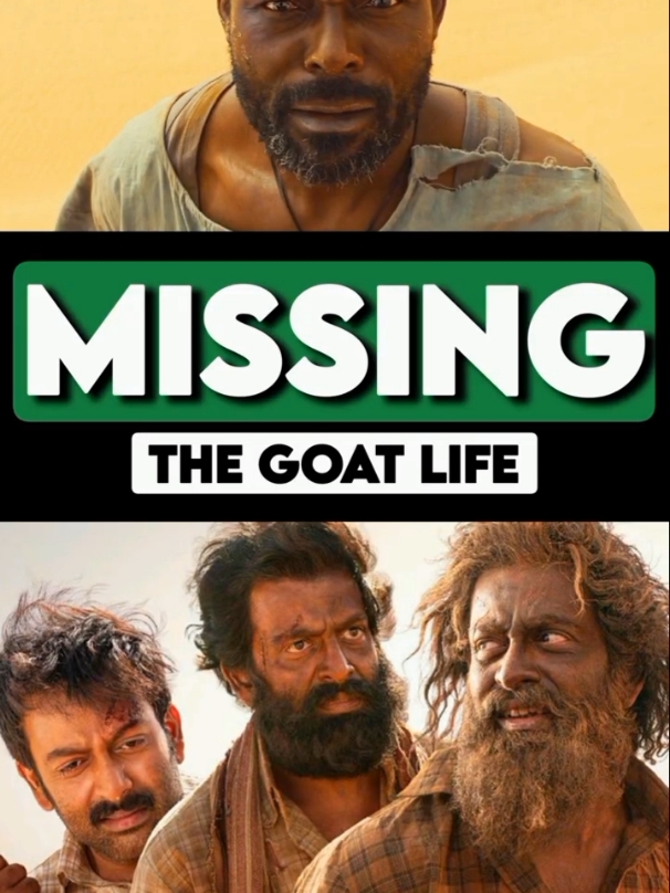 The Shocking Truth about Ibrahim in Goat Life Movie.  #movie #moviereview #fyp #for #100k 