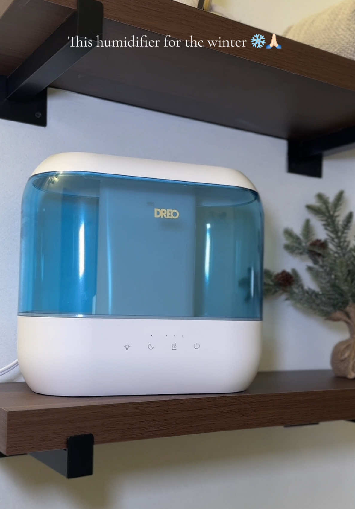 This humidifier 😍🫢 so excited to use this for when my sweet baby arrives  #dreo #dreohumidifier #humidifier #humidifiers #babyregistrymusthaves #babyregistry #mommusthaves #TikTokShop #babyhumidifier #essentialoil #aromatherapy 