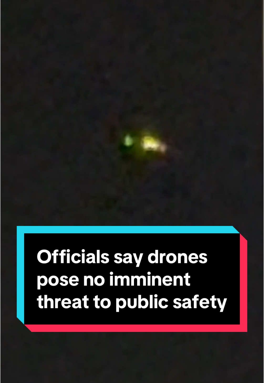 Officials say mysterious #drone sightings in the Northeast pose no imminent threat, as lawmakers confirm no ties to federal operations or illegal activity. The #FBI has logged over 6,000 tips in recent weeks. #news #drones #eastcoast #nyc #newyork #newjersey #connecticut 