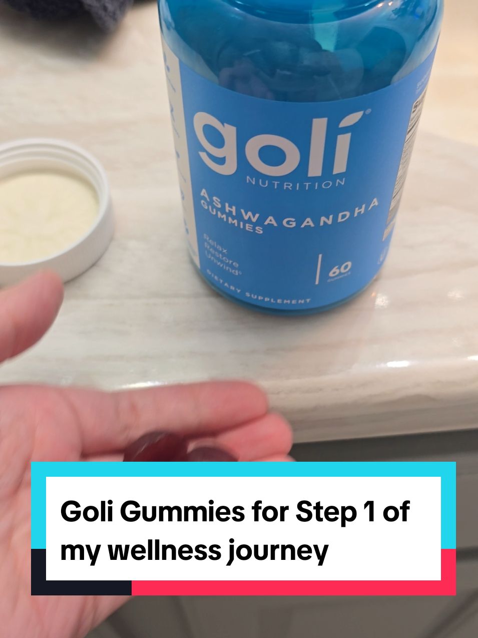 Goli gummies for relaxation!  #goli #wellness #ashwaganda #giftsforher #giftsforhim 