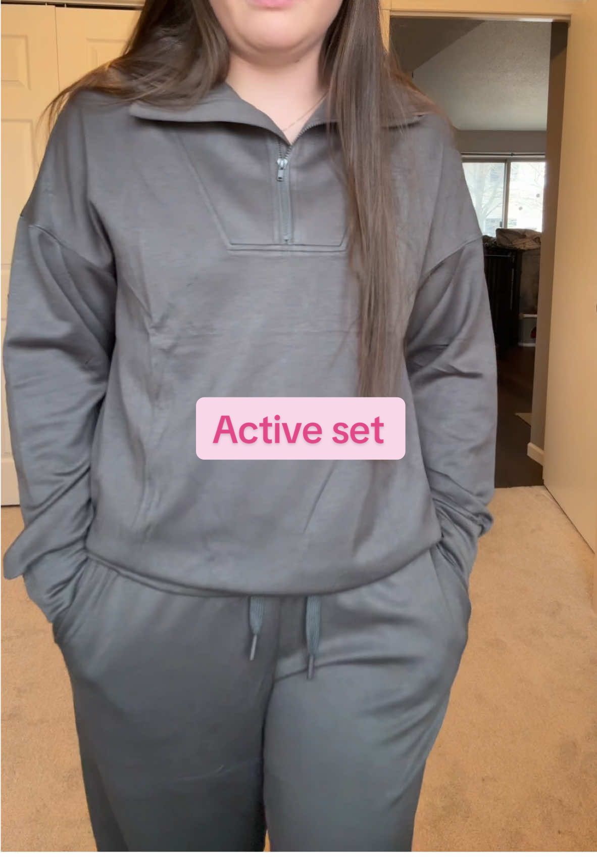 This active set is PERFECTION! I need more of these active sets asap!! Grab this active set with the link, you will fall in love immediately #TikTokshopholidayhaul #TTSDelightNow #GiftGuide #tiktokshopcreatorpicks #activesets #athleticwear 