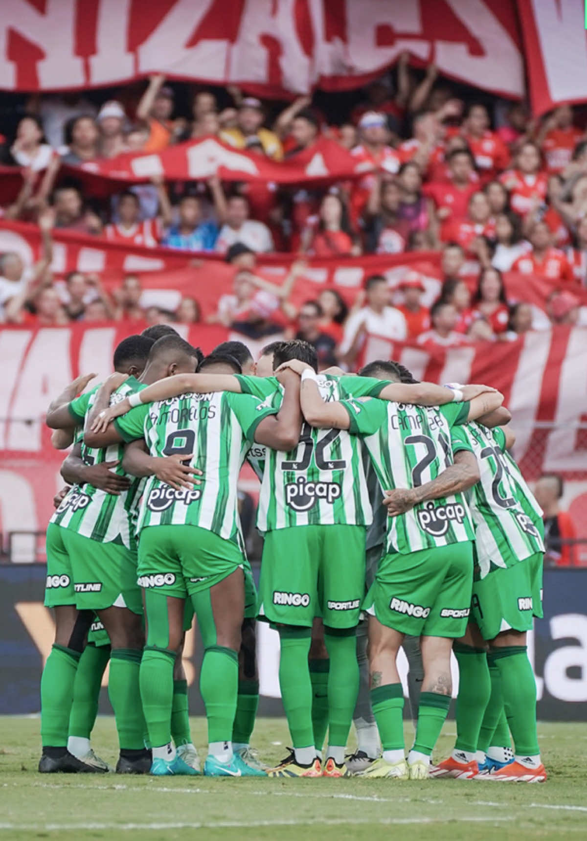 Una noche mas de pasion 💚🇳🇬🏴‍☠️🤍💚 #nacionalcampeon #atleticonacional #soydelverdesoyfeliz #verdolaga #ligabetplay2024