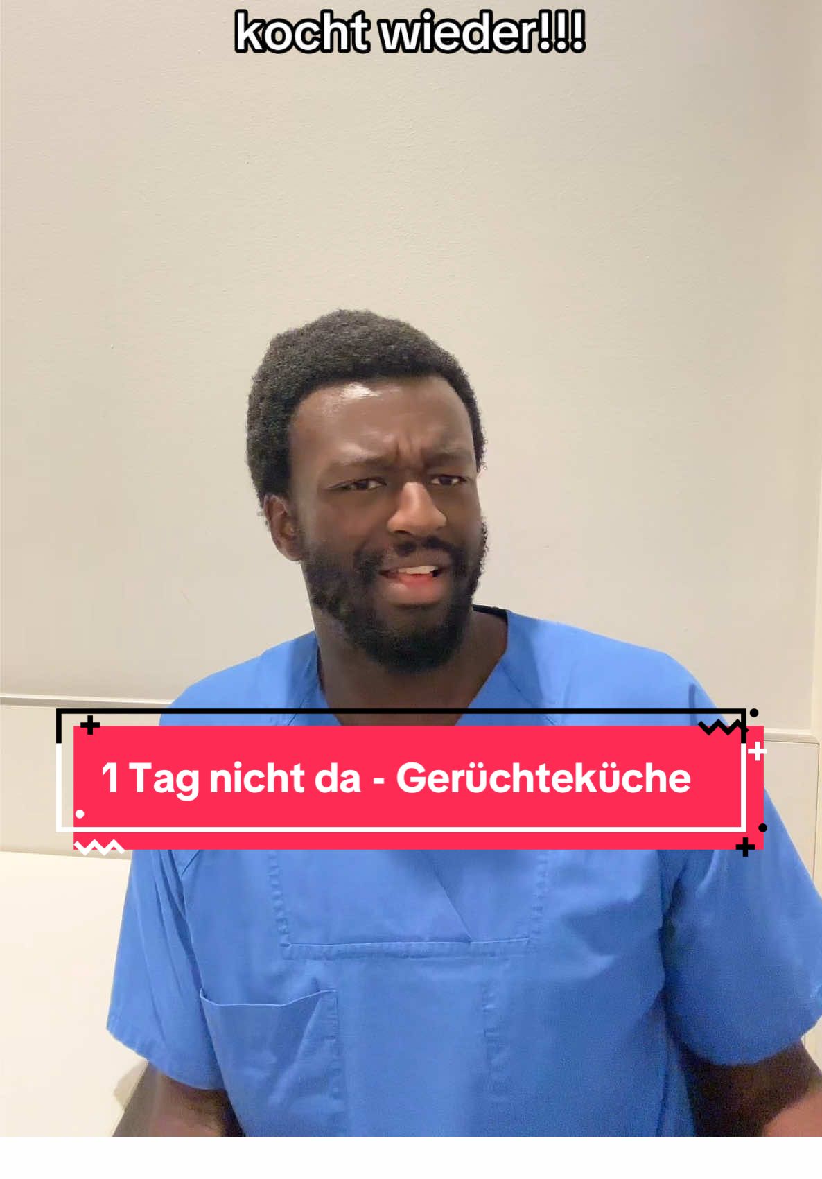 Die Gerüchteküche ist im Krankenhaus immer schlimm am brodeln… 🙄🤷🏾‍♂️ #tratsch #gerüchte #gerüchteküche #pflege #pflegehumor #viral_video #nurse #wtf #wasistlos #oneday #sick #gossip #krankenhaus #fyp #königderlöwen #lionking #scar 