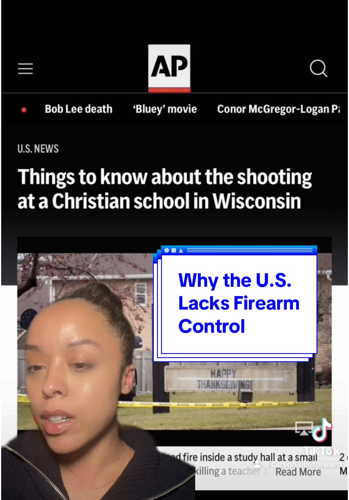 Just a thought. My heart breaks for the families and the babies. No one should have to deal with this tragedy. Praying for change. #greenscreen #wisconsin #school #violence #historytok #reform #fyp #heartbreak #injustice #america 