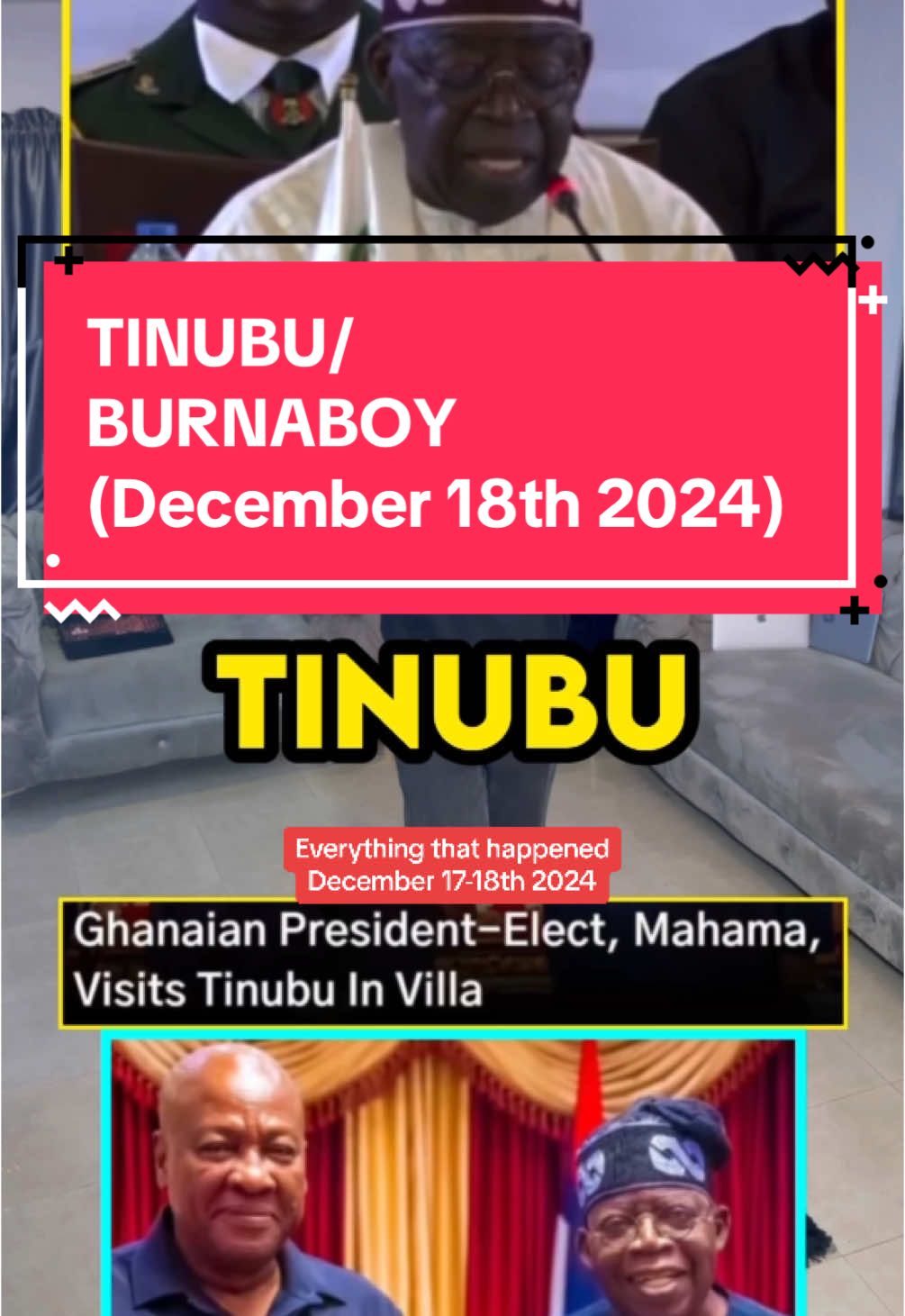 🇳🇬 Burnaboy  Grammy Wizkid Ademola lookman  Speed Darlington Carter efe Ghana jollof Efcc Chloe Bailey Governor Adeleke (December 18th 2024) #Burnaboy #Grammy #Wizkid #Ademolalookman  #SpeedDarlington #Carterefe #Ghanajollof #Efcc #ChloeBailey #GovernorAdeleke 