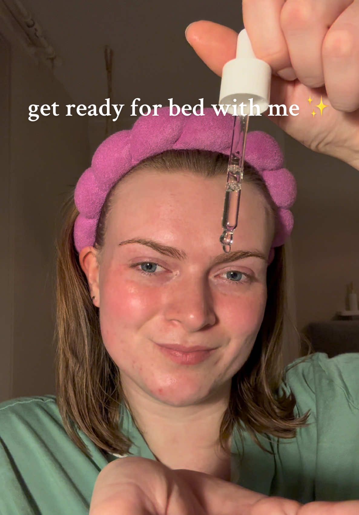 get ready for bed with me ✨ using my @WildMint Cosmetics routine 💚 use code ROSIECAITLIN for 20% off your wildmint order 💚 #bedtimeroutine #wildmint #skincare #bedtimeskincare #skincareroutine #nighttimeskincare #grwm #skincare #ugc #sensitiveskin  #SkincareRoutine #BedtimeRoutine #NightTimeSkincare #GlowUp #SelfCare #SkincareTips #HealthySkin   #SkinCareJourney #NightRoutineVibes #SkincareForSensitiveSkin #DewySkinGoals #RelaxAndUnwind #SkinCareObsessed   #TikTokSkincare #BeautyTok #ForYou #FYP #ViralBeautyTips #SkinTok     #CozyVibes #NightTimeGlow #RelaxingRoutine #UnwindWithMe  