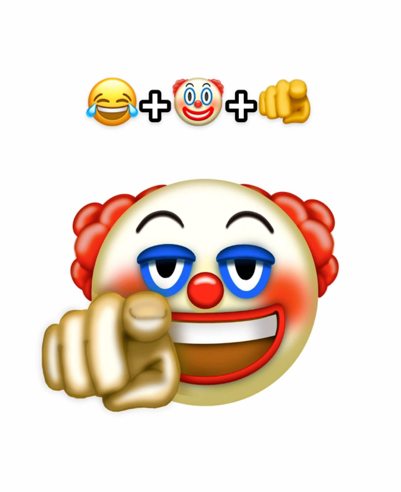 Replying to @Человек жиза лайф☺️ Emoji combination 🤡😂🫵 #rauwilart #emojiart #viral #clownemoji 