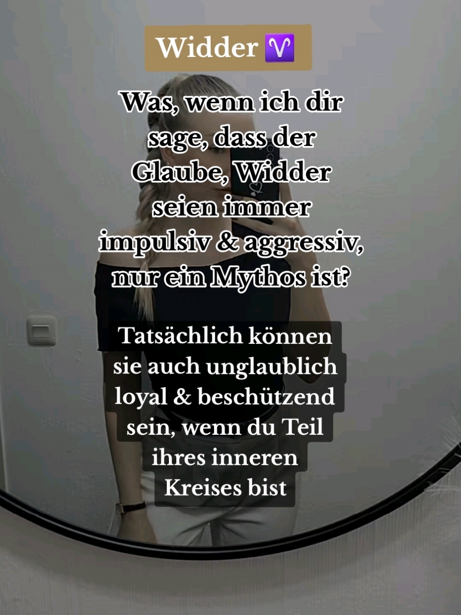 Widder-Energie wird oft auf Klischees reduziert: Laut, stur und immer bereit zum Kampf. Aber die Wahrheit? Sie sind so viel mehr als das. 🏹 Wenn ein Widder dich in seinen inneren Kreis lässt, hast du einen Freund fürs Leben – loyal bis ins Mark und bereit, dich mit allem, was sie haben, zu verteidigen. 🛡️ Ja, sie können impulsiv sein. Aber das kommt nicht aus Aggression, sondern aus purer Leidenschaft. Widder fühlen das Leben in einer Intensität, die die meisten anderen Zeichen nicht mal erahnen können. ⚡ Und genau das macht sie zu den mutigen Vorreitern, die Neues wagen und andere inspirieren. Doch hier kommt der Haken: Nicht jeder kommt an diese beschützende und loyale Seite ran. Du musst authentisch sein – Widder durchschauen jeden falschen Vibe in Sekundenschnelle. 💥 ✨ Frage an dich: Kennst du deine eigene Widder-Energie? Steckt sie in deinem Mond? Deinem Mars? Oder vielleicht in deinem 1. Haus? Und wenn ja, nutzt du sie, um dich voranzubringen – oder lässt du dich von Klischees zurückhalten? 🌟 Schreib mir eine DM, wenn du wissen willst, wie du die echte Power deines Geburtshoroskops entfesselst. Widder oder nicht, da steckt mehr in dir, als du glaubst! 💌 #holistichealth #BirthChartVerstehen #Persönlichkeitsentwicklung #AstroTipps #BirthChart #spiritualtiktok #holistic #spiritualawakening #spiritualhealing #adventskalender #Astrologie #Heilsteine 