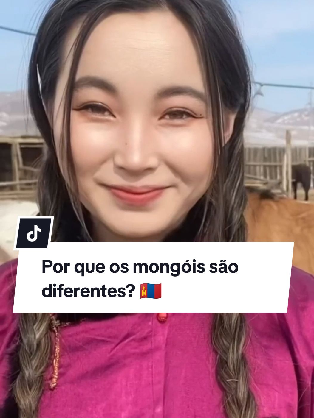 Por que os mongóis são diferentes dos povos do Leste asiático? 🌎 #nomadedigital #brasileirospelomundo #imigrantesbrasileiros #oriente #mongolia #asiaticos #asia 