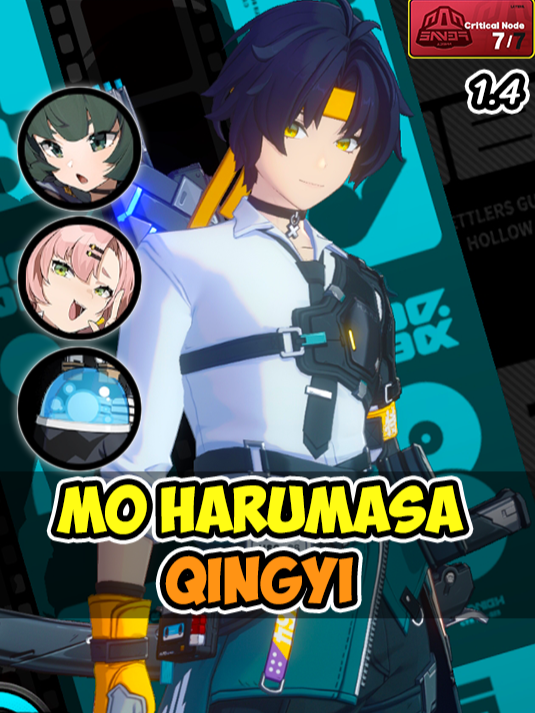 NEW Shiyu Defense Critical Node 1.4 M0 Harumasa Qingyi First Half core skill belom lv max #zenlesszonezero #zzz #zzzero #zzzedit #zenlesszonezeroedit #shiyudefense #zzzgameplay #harumasa #harumasazzz #hoyoverse #hoyocreators #fypシ゚ #foryou #fyp