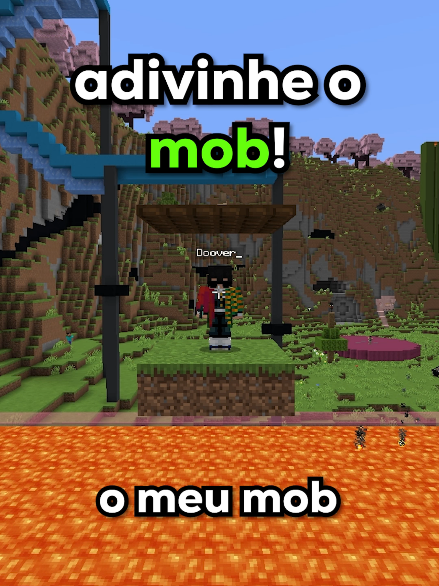 QUEM SOU EU no MINECRAFT! @doover___ #Minecraft #fyp