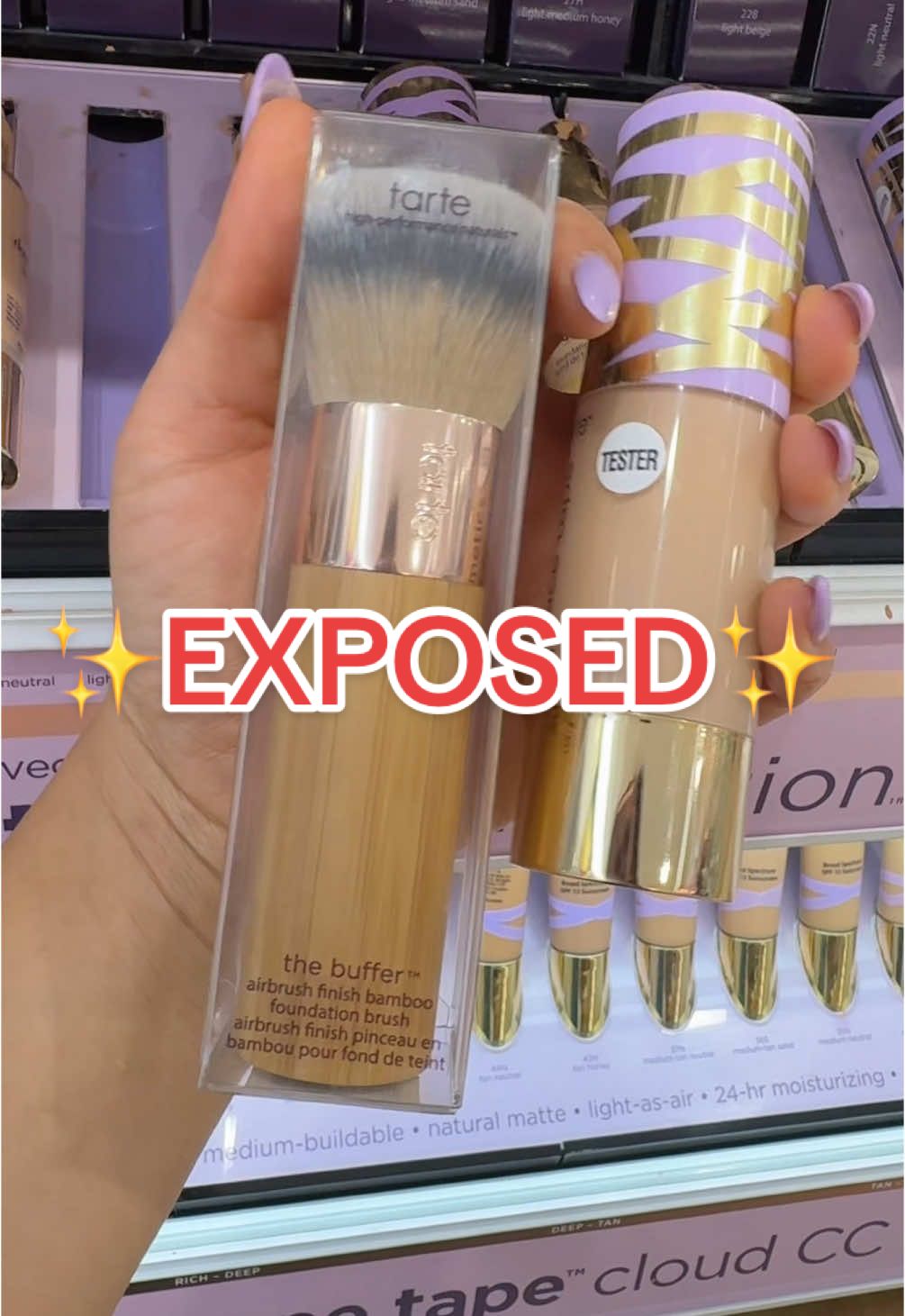 Tarte cosmetics face tape foundation and foundation brush are on sale ! #tartecosmetics #tarte #tartefoundation #tartecosmeticsfoundation #facetape #tartefacetape #NewYearNewAura  #tiktokshopholidayhaul #foundation #ttsbeautybesties #tarte #holidayhaul     