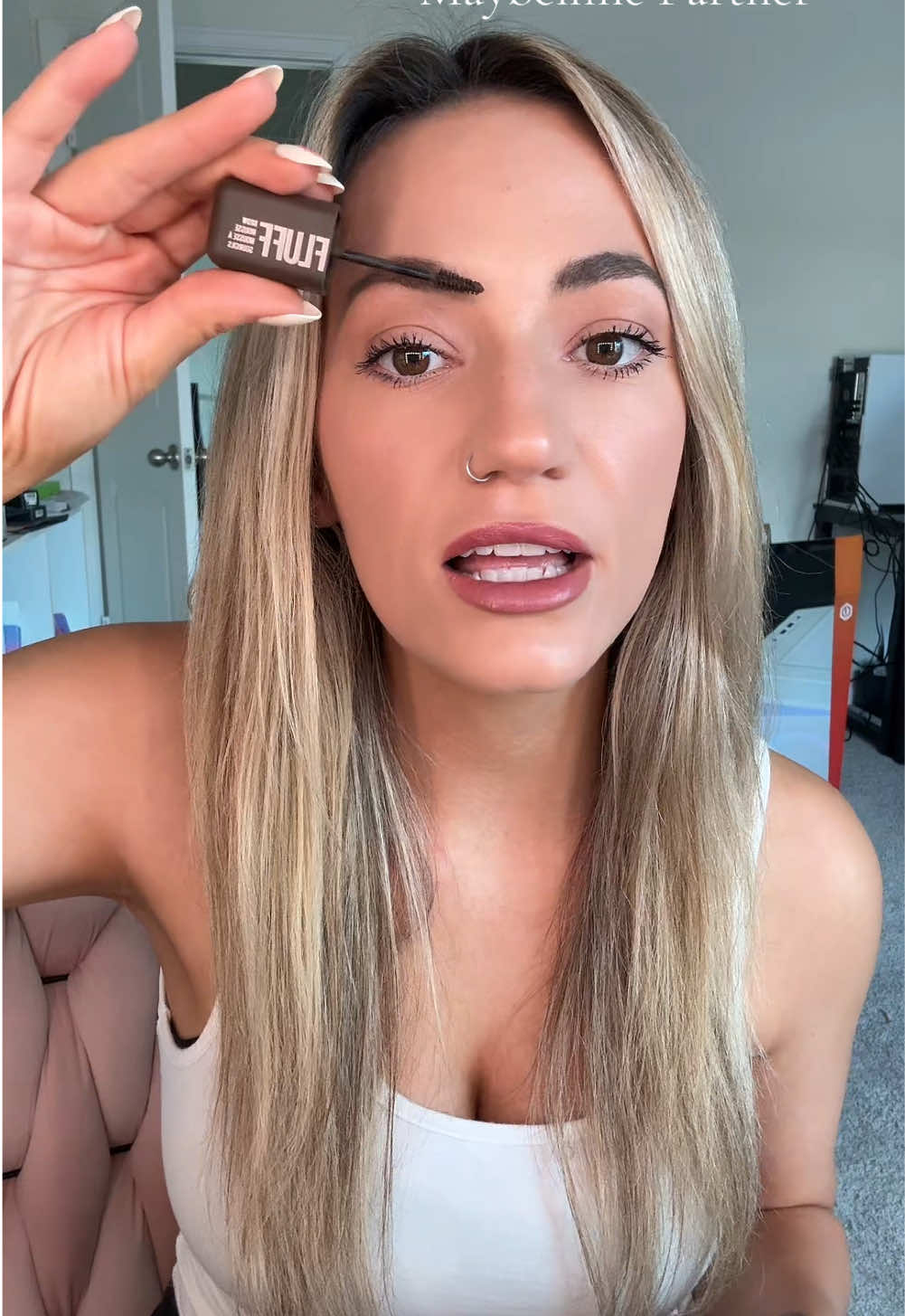 #MaybellinePartner If you want a more natural, fluffy brow look then go with this new Maybelline Superfluff eyebrow mousse!! And let me know what color you get! 🤎 #maybeitsmaybelline #maybelline #maybellinesuperfluff #superfluff #browmousse #eyebrowtutorial  #ttsbeautybesties #BeautyGifts #treasurefinds #starcreatorcompetition #giftguide #holidayhaul #tiktokshopholidayhaul #ttsstarcreator #ttsdelightnow #tiktokshopcreatorpicks #spotlightfinds #newyearnewaura #toptierdecember #TikTokShopYearEndSale