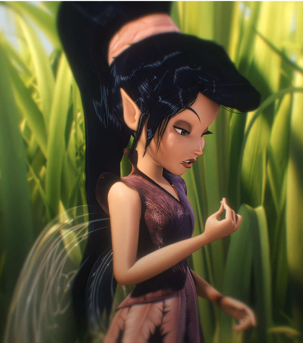 fav character after elsa // #fyp #ae #vidia #tinkerbell #velocity #edit 