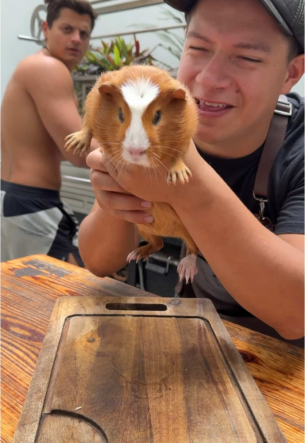 Un Tigre probando CUY🐁 a la caja china Peruana🇵🇪 ¡DIVINO!