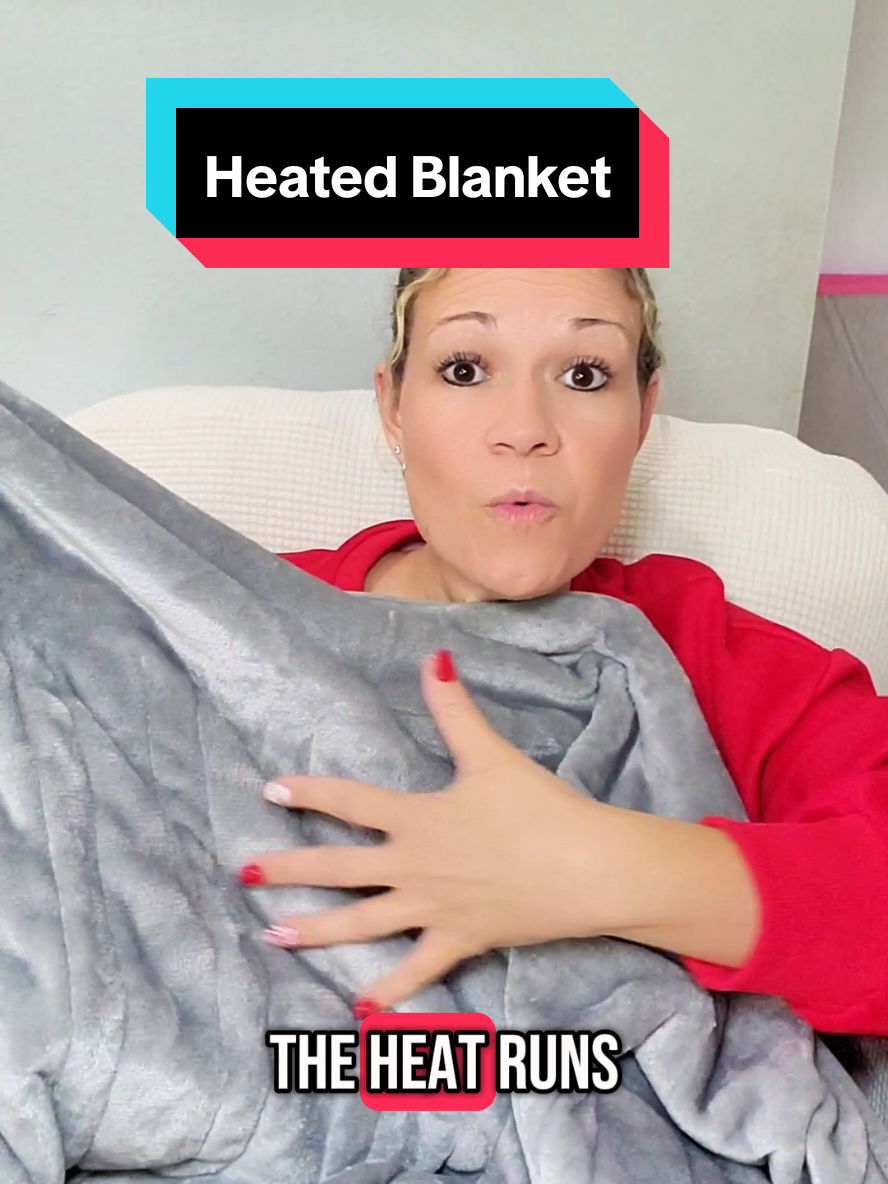 Electric heated throw blanket - the most softest and warmest blanket that you need this season! #winterfinds #snowday #heatedblanket #electricblanket  #keenstone #holidaydeals 