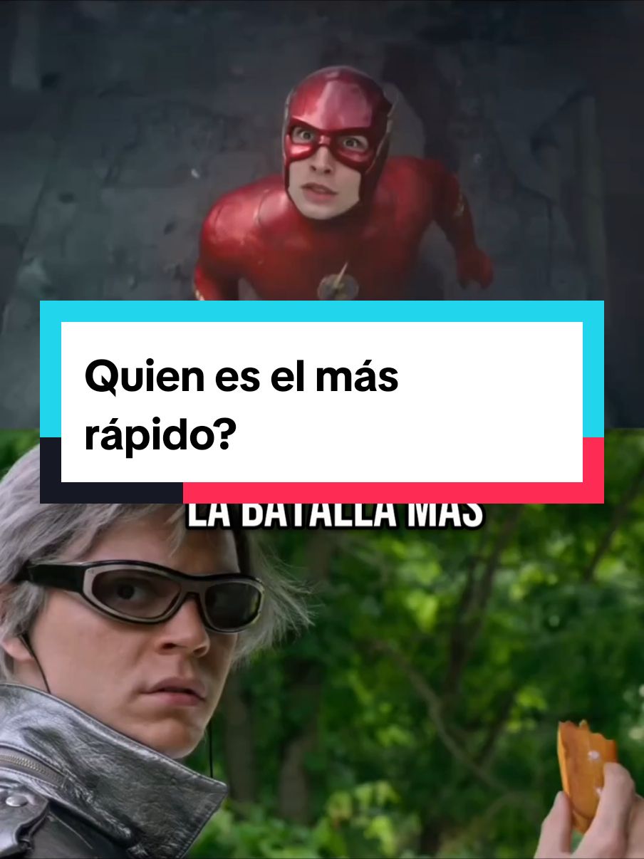 Quien es el ganador Flash o Quicksilver? #flash #quicksilver #dcccomics #marvel #flashpoint #quicksilveredit #rapidez #cotizaespacial #CapCut 